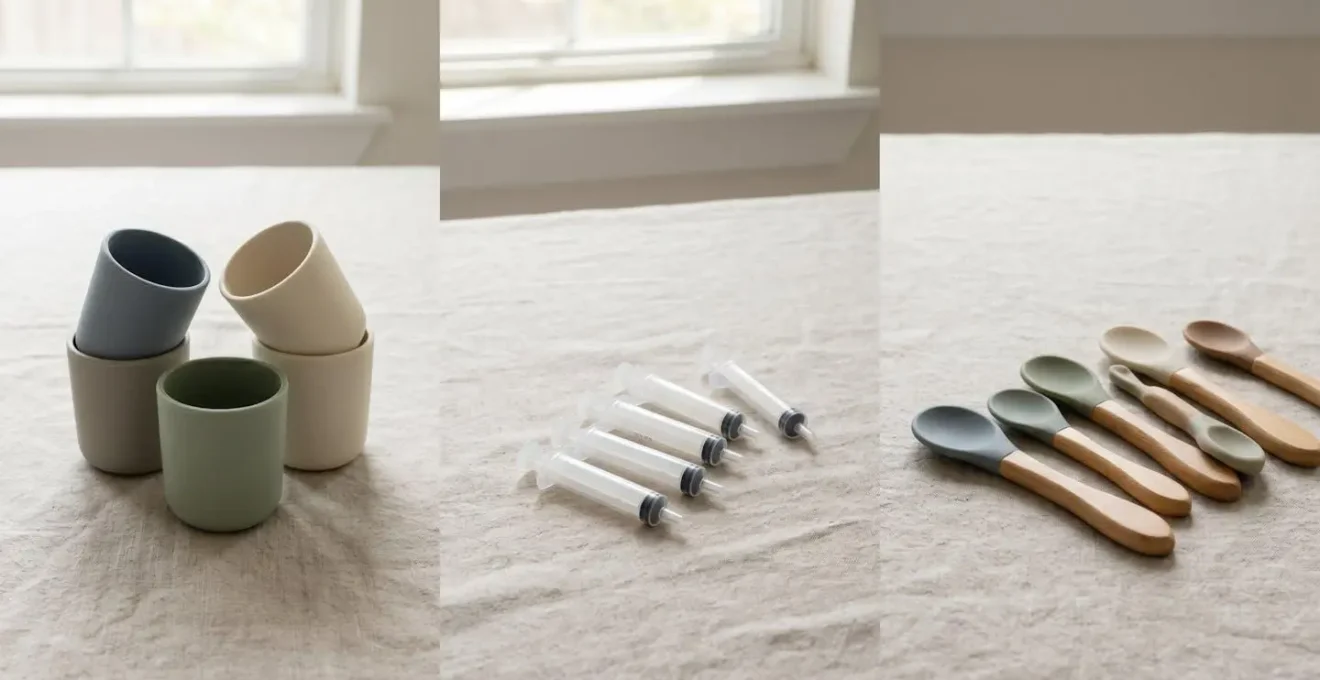 Gros plan sur différentes méthodes d'alimentation alternative disposées sur une surface douce
